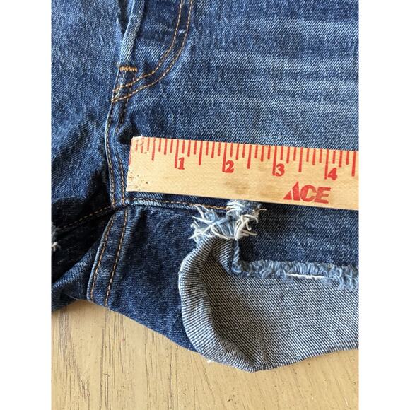 Levi's 501 Button Fly Womens Jean Shorts Sz 31 Denim & Black MSRP $59 Lot Of 2 - Picture 10 of 16